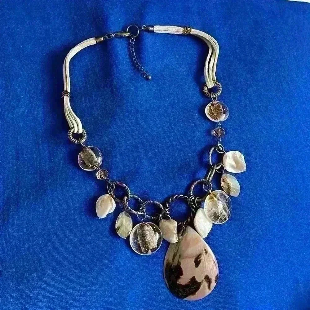 Bead and Shell Necklace